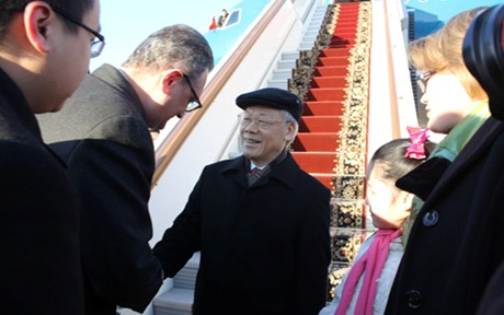 Tổng Bí thư Nguyễn Phú Trọng tới Moscow thăm chính thức Liên bang Nga.